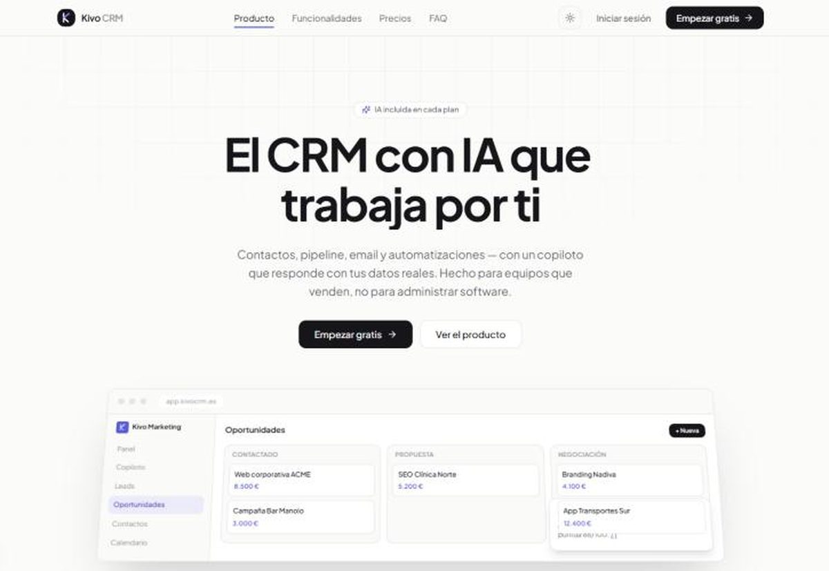 Kivo CRM